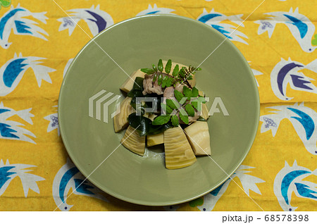 筍と鶏の煮物 筍と鶏の煮物 68578398