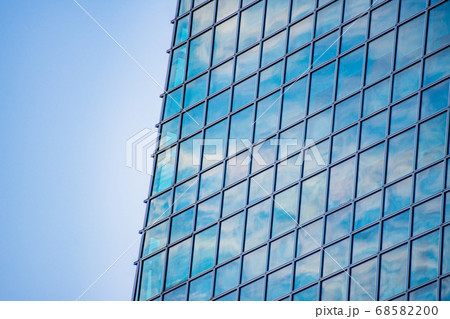 Architecture details Modern Building Glass facade Architecture details Modern Building Glass facade 68582200