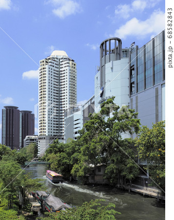 バンコク プラトゥーナム地区・セーンセープ運河 Khlong Saen Saep, Bangkok 68582843