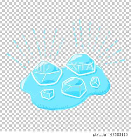 Melting ice 68583113