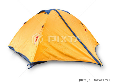 Touristic tent isolated Touristic tent isolated 68584791