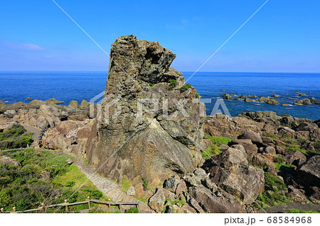 【高知県】室戸岬のエボシ岩 【高知県】室戸岬のエボシ岩 68584968