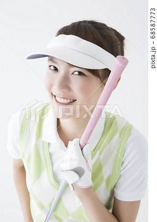 女性ゴルファー 女性ゴルファー 68587773