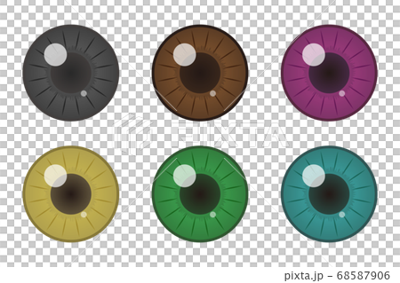 瞳孔セット 68587906