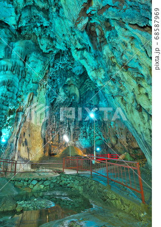 【備中鐘乳穴】 岡山県真庭市上水田 68587969