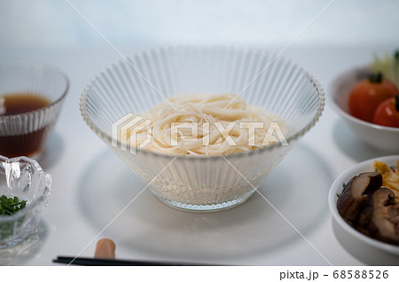 そうめんと具材 68588526