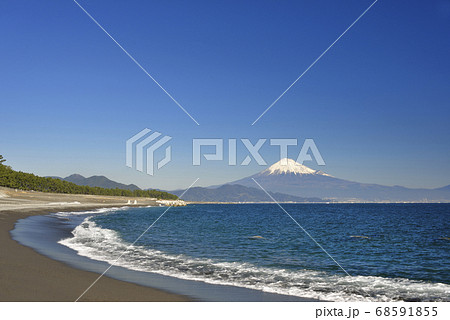 三保海岸 三保の松原　三保松原 68591855