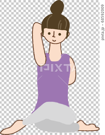 Women who do yoga 68592009