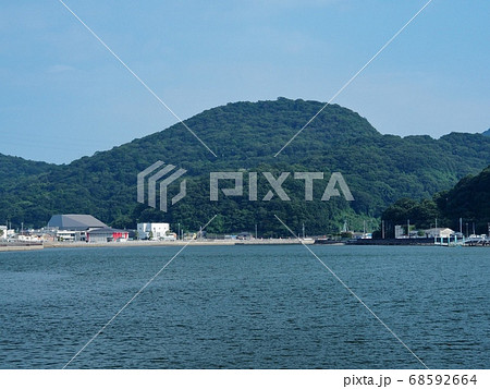 道の駅あいおい白龍城（ペーロン城）付近から見た相生湾の風景 68592664