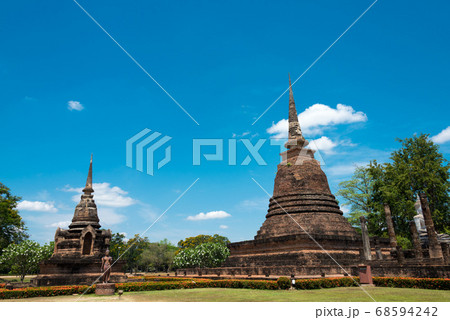 世界遺産 スコータイ歴史公園 タイ・スコータイ 世界遺産 スコータイ歴史公園 タイ・スコータイ 68594242