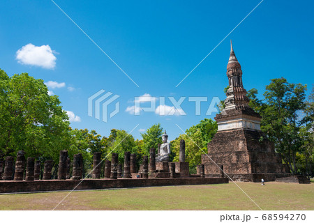 世界遺産 スコータイ歴史公園　タイ・スコータイ 68594270