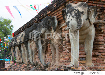 世界遺産 スコータイ歴史公園　タイ・スコータイ 68594858