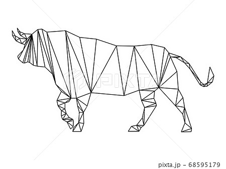牛のイラスト 68595179