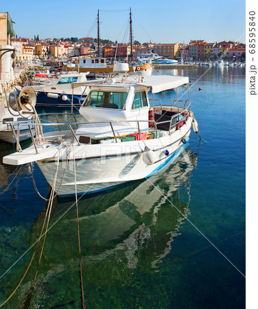 Rovinj Harbour Scene, Croatia 68595840