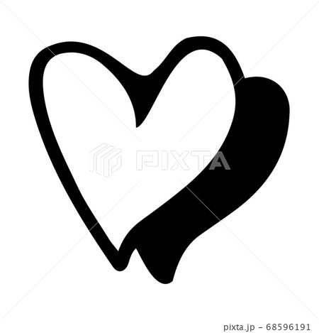 Pencil Sketch Heart Stock Vector Royalty Free 57545281  Shutterstock