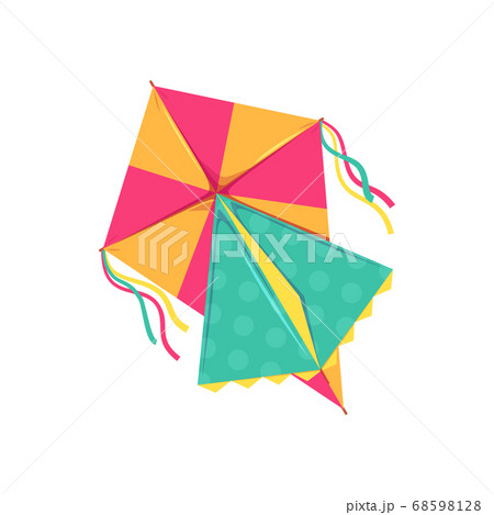 Flying kite, entertainment and active pastime Flying kite, entertainment and active pastime 68598128