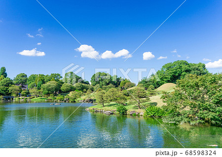 水前寺成趣園（すいぜんじじょうじゅえん）・水前寺公園　熊本県熊本市中央区 68598324