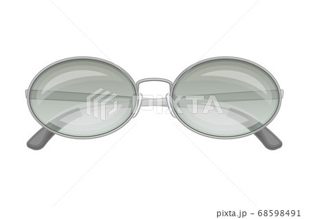 Shaped Horn Rimmed Sunglasses or Shades as Protective Eyewear Vector Illustration Shaped Horn Rimmed Sunglasses or Shades as Protective Eyewear Vector Illustration 68598491