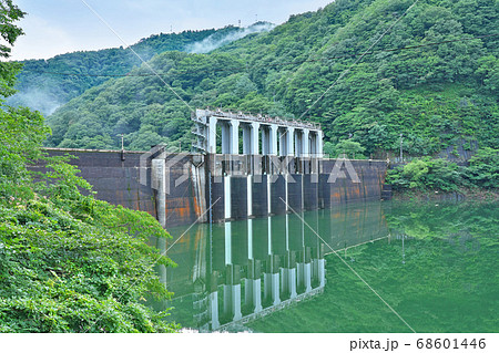 【湯原ダム】 岡山県真庭市湯原温泉 68601446
