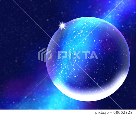 水晶玉と銀河 68602328