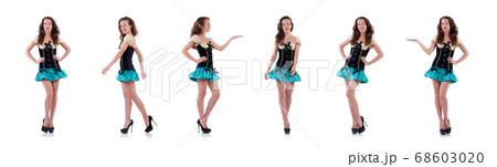 Young woman in fashion concept Young woman in fashion concept 68603020