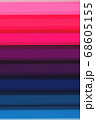 Gradient from color pencils in cold color scale 68605155