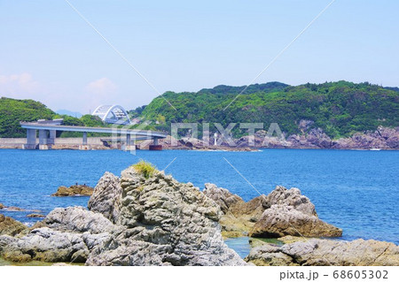 和歌山県串本町　くしもと大橋 68605302