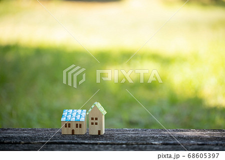 木製の可愛いおうち 木製の可愛いおうち 68605397