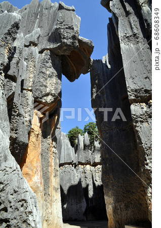 中国の世界遺産・石林 World Heritage, Stone Forest, Yunnan 中国の世界遺産・石林 World Heritage, Stone Forest, Yunnan 68608349