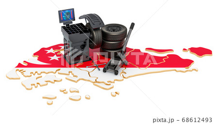 Tire Fitting and Auto Service in Singapore 68612493
