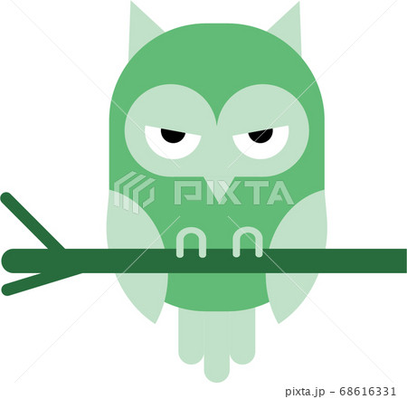 フクロウイラスト 68616331