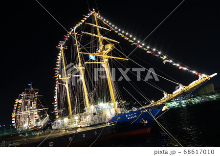 長崎帆船まつり(夜バージョン) 68617010