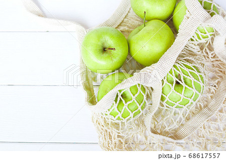 Package-free shopping. Eco friendly bag with Package-free shopping. Eco friendly bag with 68617557