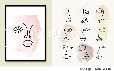 How To Draw An Abstract Face