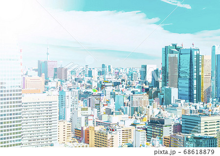 東京の都市風景 68618879