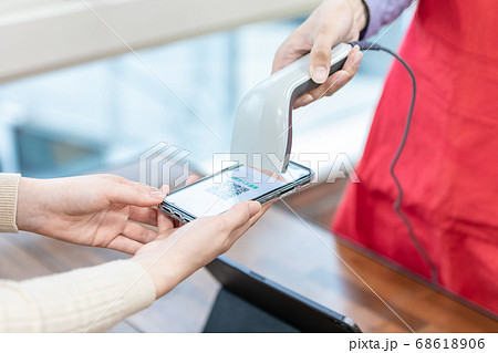 キャッシュレス決済 QR決済 68618906
