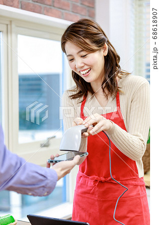 キャッシュレス決済 QR決済 キャッシュレス決済 QR決済 68618907