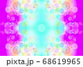 Multicolored kaleidoscope pattern as abstract background. 68619965