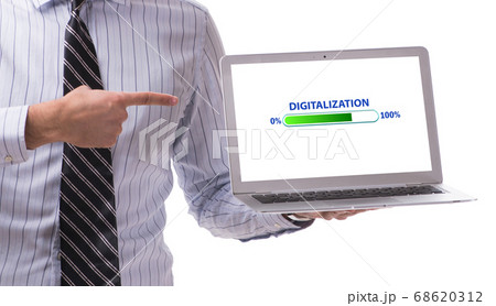 Digital transformation and digitalization concept Digital transformation and digitalization concept 68620312