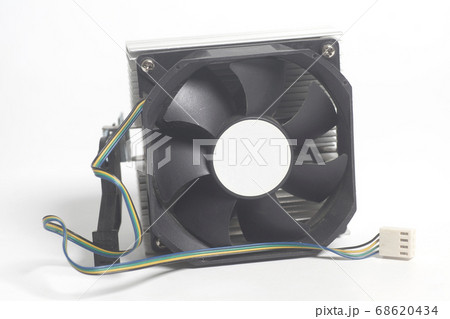 CPU Cooler on white background 68620434