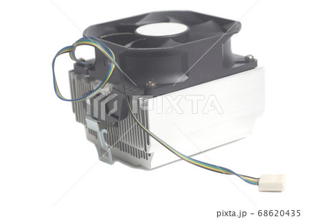 CPU Cooler isolated on white background CPU Cooler isolated on white background 68620435
