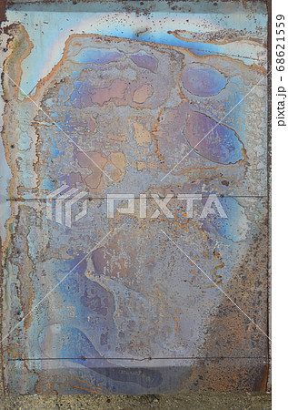 Abstract corrosion texture on the copper plated Abstract corrosion texture on the copper plated 68621559