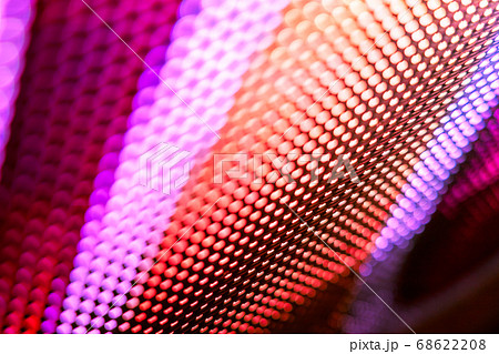 CloseUp LED blurred screen. LED soft focus 68622208