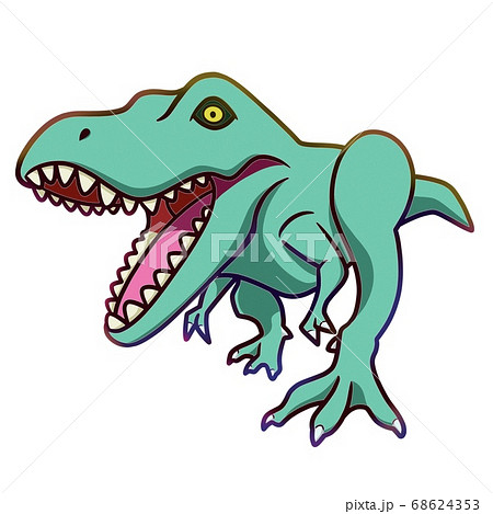 ティラノサウルスのイラスト素材