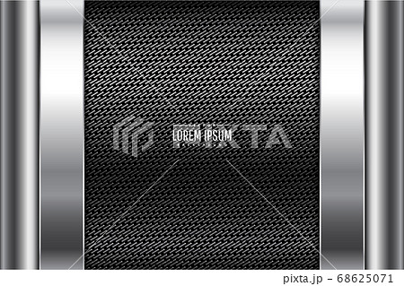 Gray metallic background 68625071