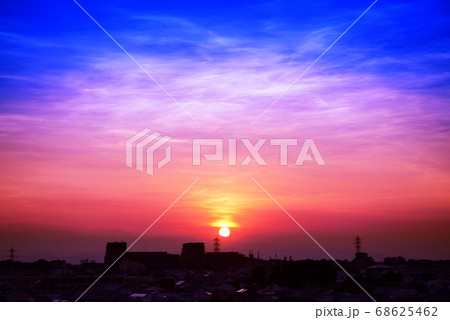 夕焼け空 夕焼け空 68625462