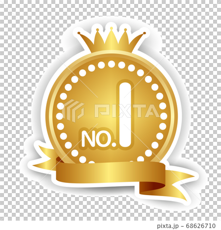 Crown medal gold icon Crown medal gold icon 68626710