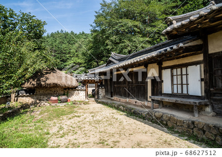 河回村 庭 母屋 68627512