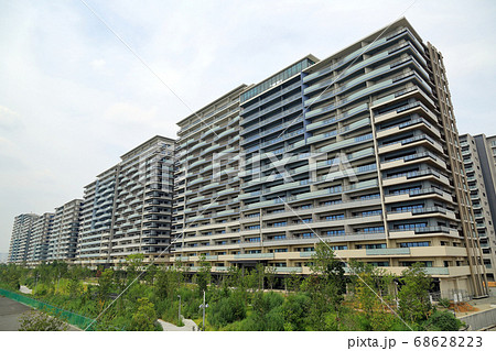 東京　晴海　オリンピック選手村 68628223