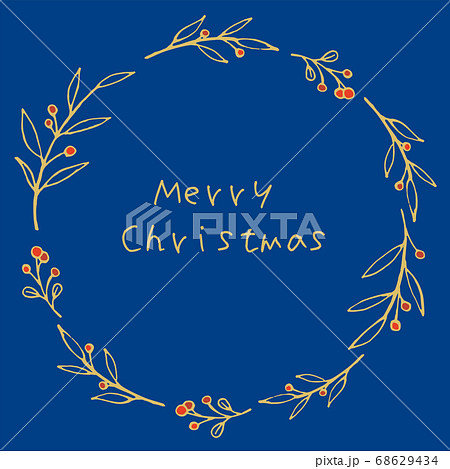 大人向けのクリスマス素材 68629434